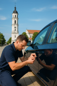 Automobilio atrakinimas Šiauliuose